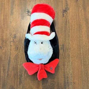 Cat in the Hat Plush Face Back Pack official movie merchandise Red & White